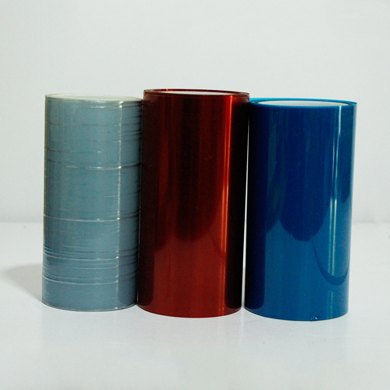 透明离型膜0.75mm硅油蓝膜耐高温离型膜 可定制