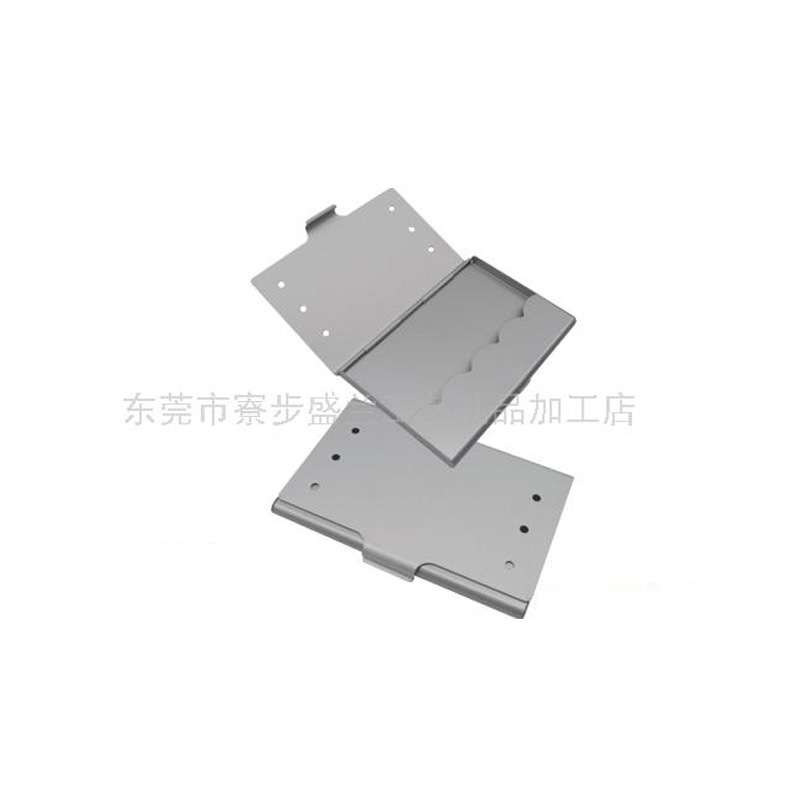 direct deal supply Aluminum Iron Metal Card case  N022-AP chart) machining customized wholesale