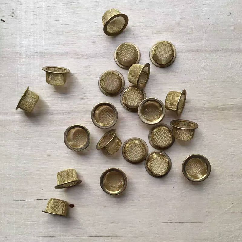 厂家按客户要求定做不锈钢包边过滤网片 柱帽过滤网 铝包边过滤片