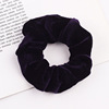 Qi Ji Amazon Fashion Hair 46 Color Velvet Golden Velvet Large -intestine Ring Head Flower Manufacturer