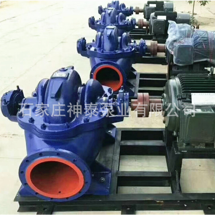 厂家热销卧式双吸中开泵 20SH-19型大流量双吸泵水利工程抽水泵