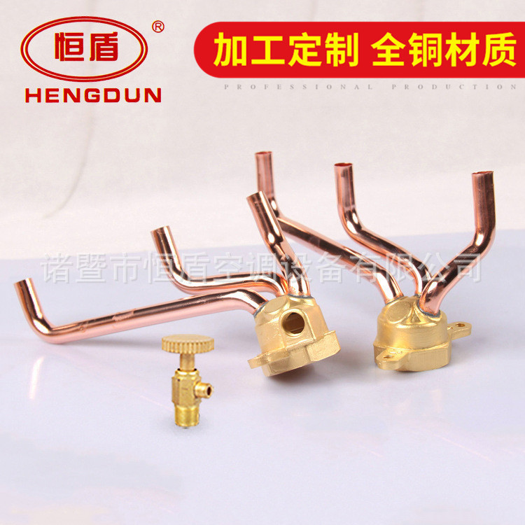 厂家供应 空调风机配件 精铸集水头三进三出