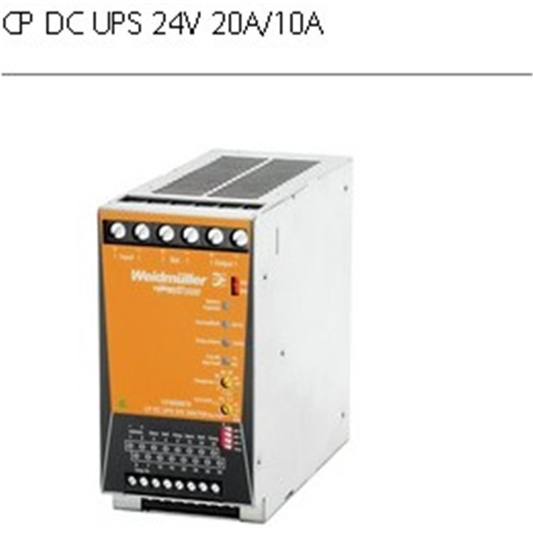 CP DC UPS 24V 20A/10A	魏德米勒/weidmuller	1370050010	电源