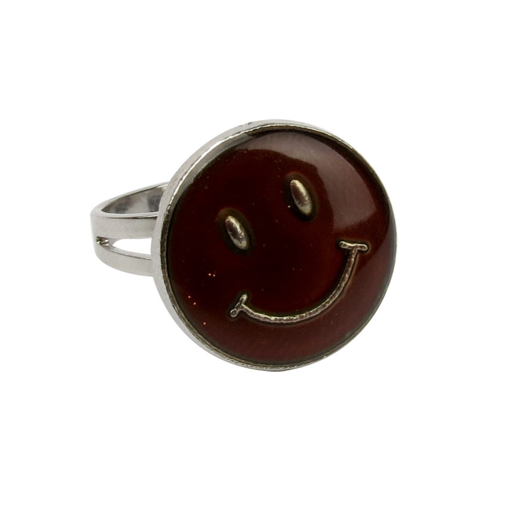 Anillo De Pareja De Cara Sonriente De Moda display picture 2