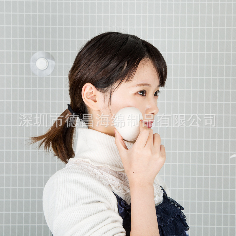 竹炭魔芋蒟蒻深层清洁去角质洁面海绵洗脸扑洁面球