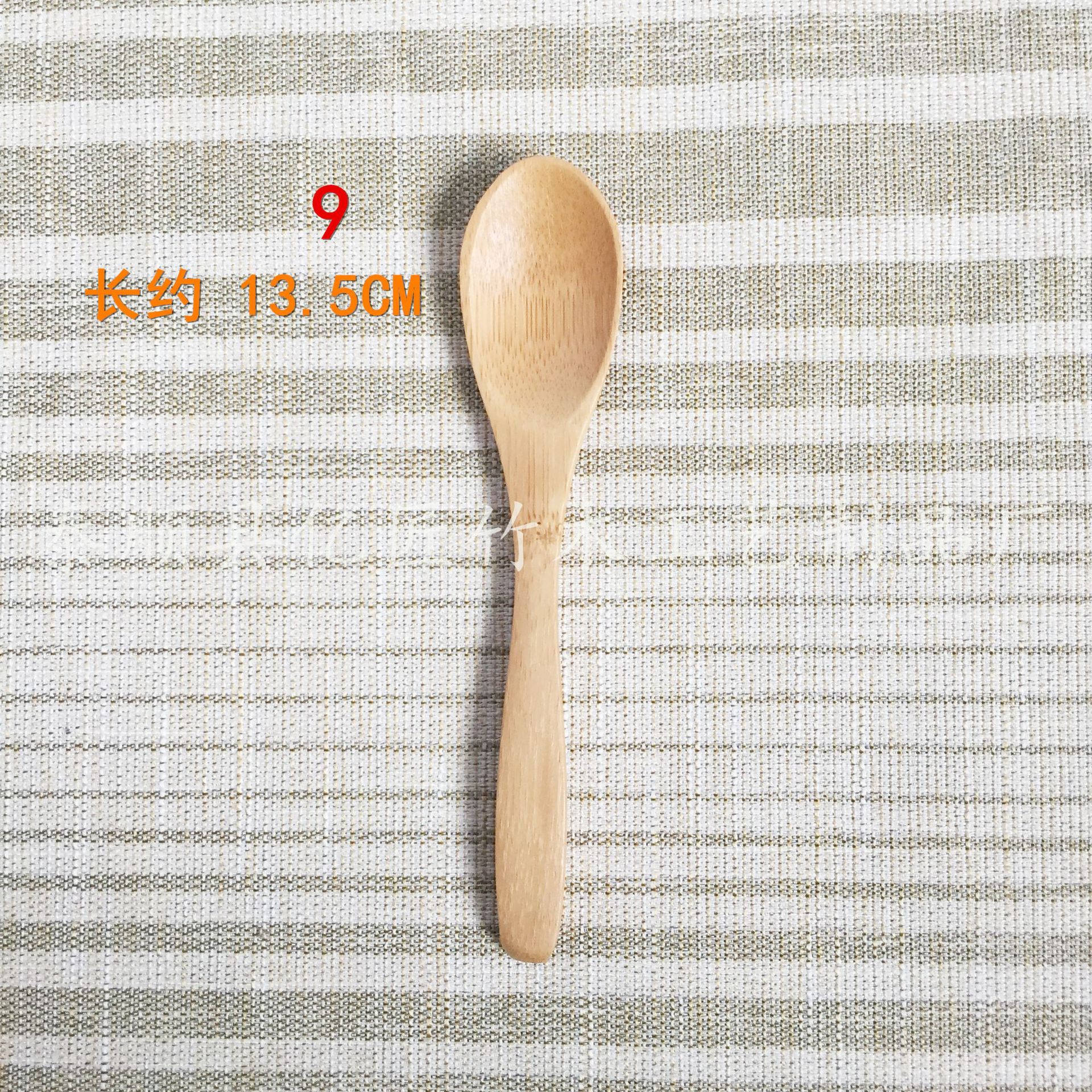 Fabricante suministro directo cuchara de madera cuchara de bambú japonés agitación cuchara de miel fijo grabado logotipo barro moxibustión cuchara promoción sanqi polvo cuchara Venta caliente