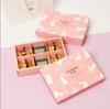 Pink Jade Rabbit high -end 80 grams of mid -autumn flowing heart moon cake packaging gift box egg yolk crisp box Xue Mei Niang gift box