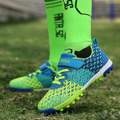 小学生防滑足球鞋碎钉儿童男童女童人造草地耐磨训练鞋短钉运动鞋|ms