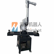 机器人喷涂滑台转台自动喷涂机械人手臂工作台工装 往复机喷漆