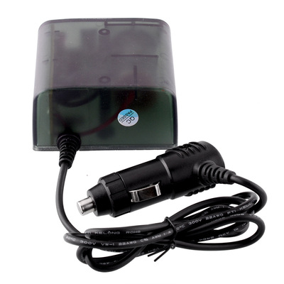 5A 24V转12V 降压器带USB点烟器插头|ms