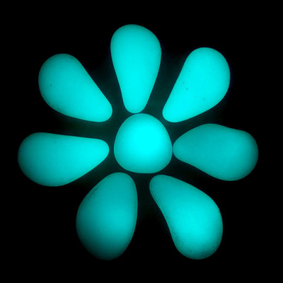 Luminous stone manufacturer Artificial phosphor stone Park Paving colour Noctilucent Gravel Luminous stone