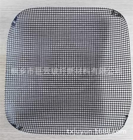 厂家直销 外贸出口特氟龙耐温耐酸碱环保不沾网格炸薯条篮 烧烤篮