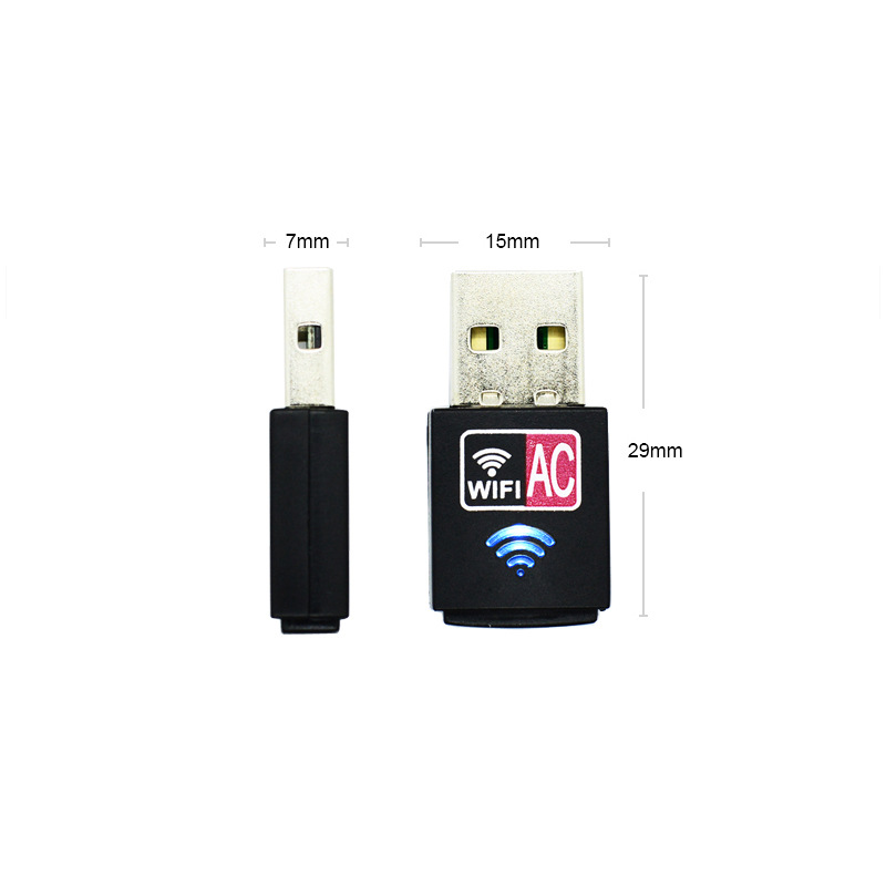 Dongle double fréquence 5G carte réseau sans fil 600M - Ref 3426690 Image 8