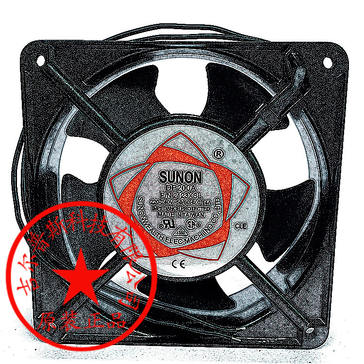 SUNON建准 DP200A P/N 2123XSL.GN AC220-240V 0.14A 12038 风扇