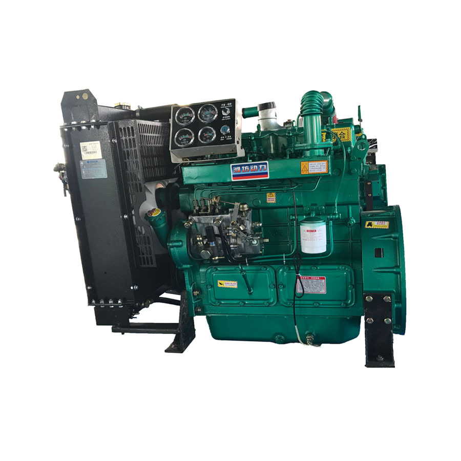 温州潍坊R4105ZD发电型柴油机 56kw柴油机 标配50kw发电机组
