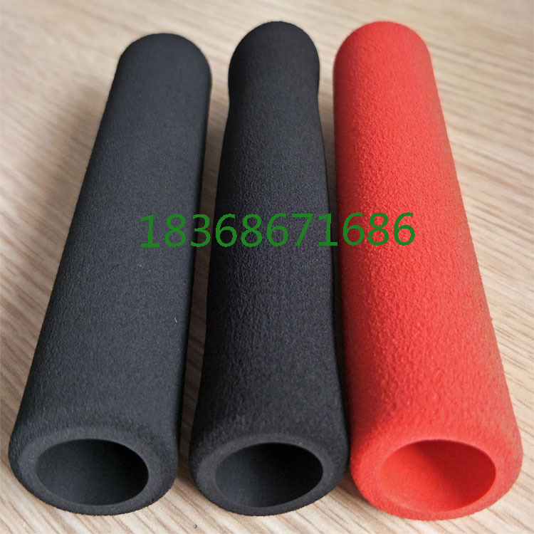 nbr橡塑手把套 双节甩棍eva海绵手柄 防滑发泡管泡棉握柄