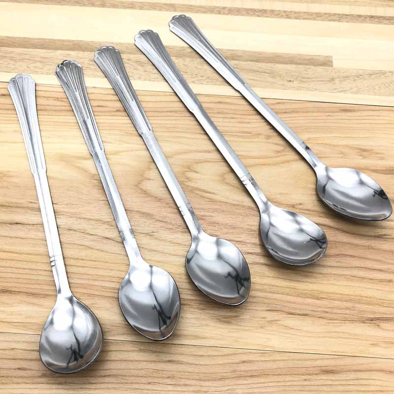 Long Handled Stainless Steel Coffee Spoon For Tea And Stirring_voghion.com