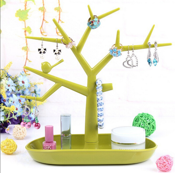 Tree Shape Creative Jewelry Stand Bird Tree Display Hanger display picture 1