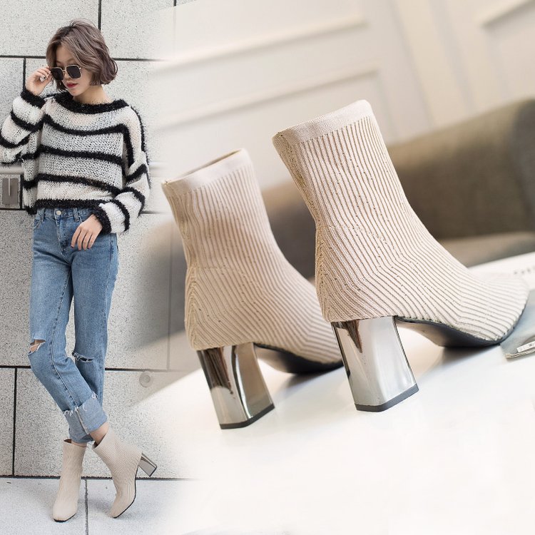 Bottes femme en Microfibre - Ref 3354854 Image 1