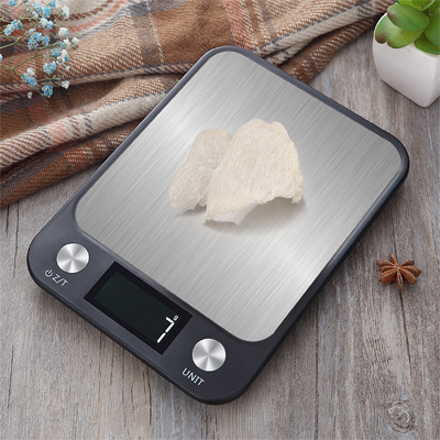 Electronic scale New Kitchen Title Stainless steel Kitchen Scale 10kg high-precision 1g Food baking Scales Ke Cheng