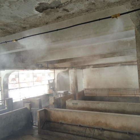 畜牧养殖场 纺织厂 污水泵站等喷雾抑尘系统 除味消毒降尘