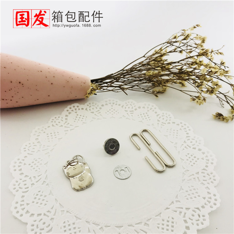 Nuevo oro de 5 cm para atraer la fortuna, oro de gato deslizante, oro en forma de C, opcional de tres colores