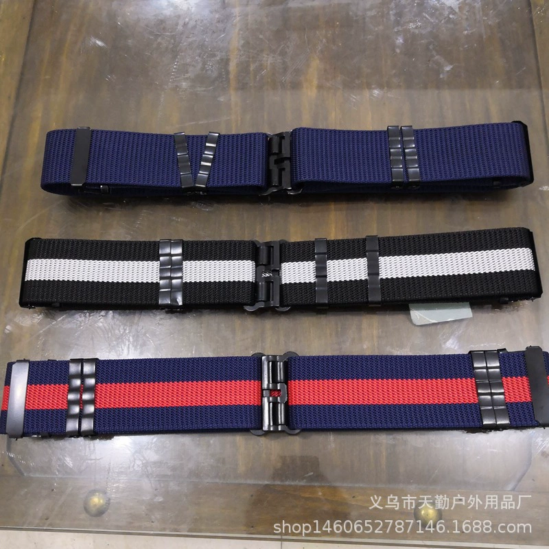 Новый Открытый тактический S-образный ремень нейлоновый холст военный Вентилятор тактический ремень альпинистский спортивный студенческий военный тренировочный ремень завод