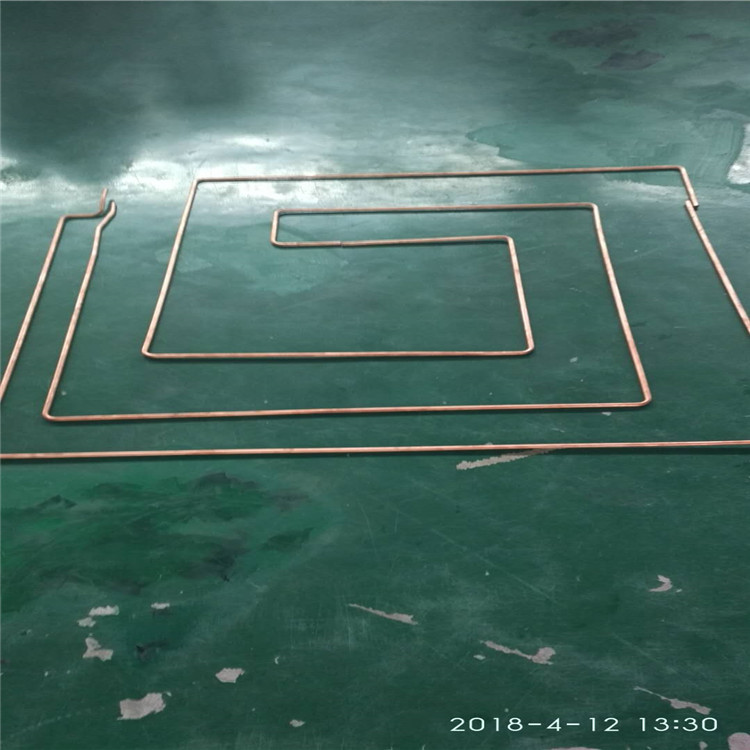 厂家加工散热器 冷却装置 换热设备用U型 螺旋 微弯紫铜管