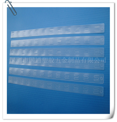 Wholesale of Hanging Bars supermarket Promotion Hanging strips supply colour PP Hanging noodles are popular Can be set Hanging strips