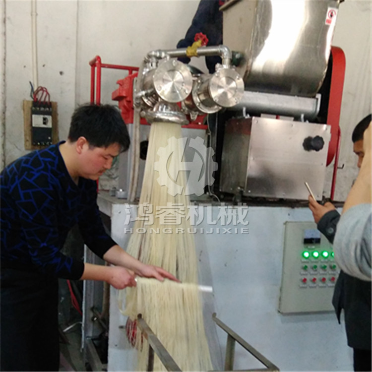 不锈钢新型方便过桥米线机商用酸浆米线机一键操控省时省力