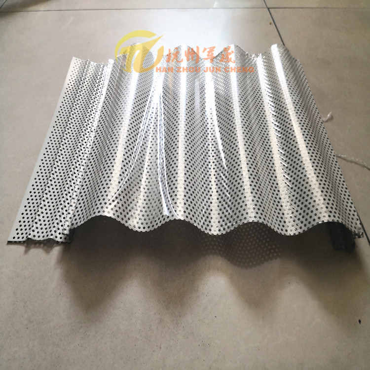 工厂直销 现货横装铝镁锰波纹墙面板