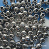 Plastic silver round beads, 8mm, 8mm, 8mm