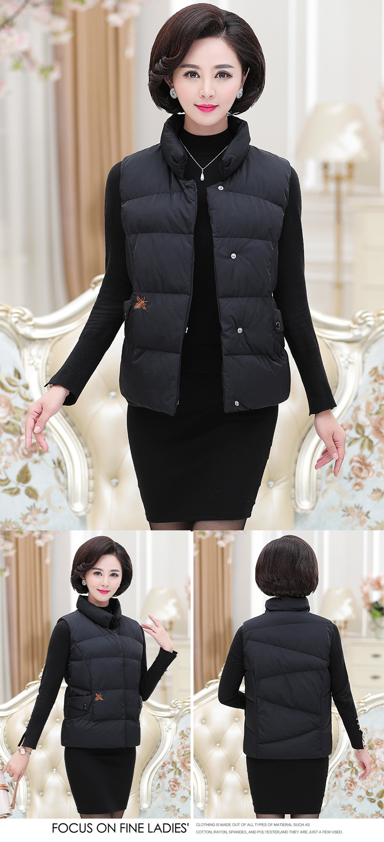 Gilet femme en Coton - Ref 3317364 Image 18