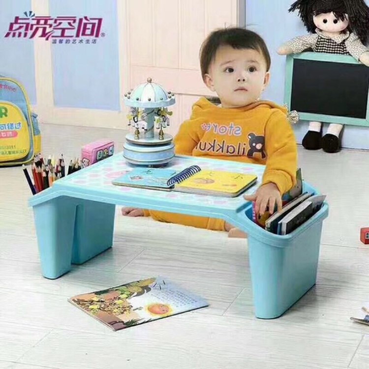 1008 multi-function lazy plastic small desk bed desk learning table advertising promotion gift gift small desk