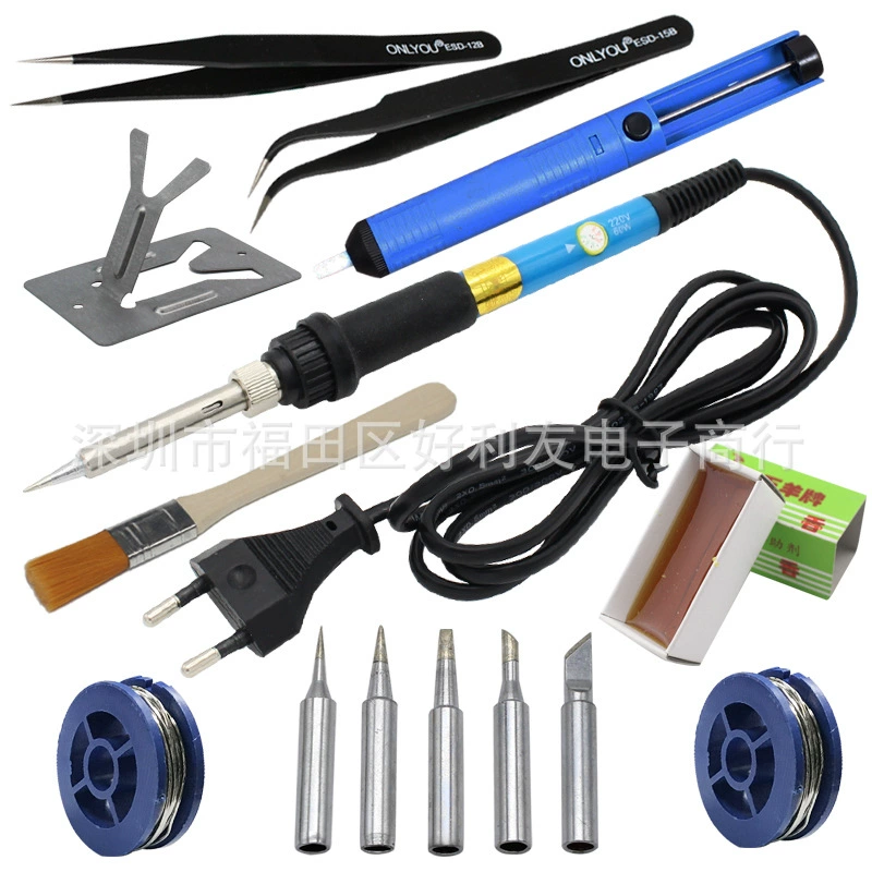14 в 1 костюм паяльник Электрический паяльник с регулируемой температурой 110V220V Электрический паяльник DIY работа электронный паяльный костюм