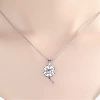 White Diamond Pendant [No Chain]