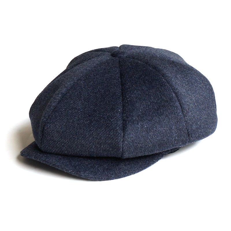 Men's Casual Solid Color Crimping Beret Hat display picture 2