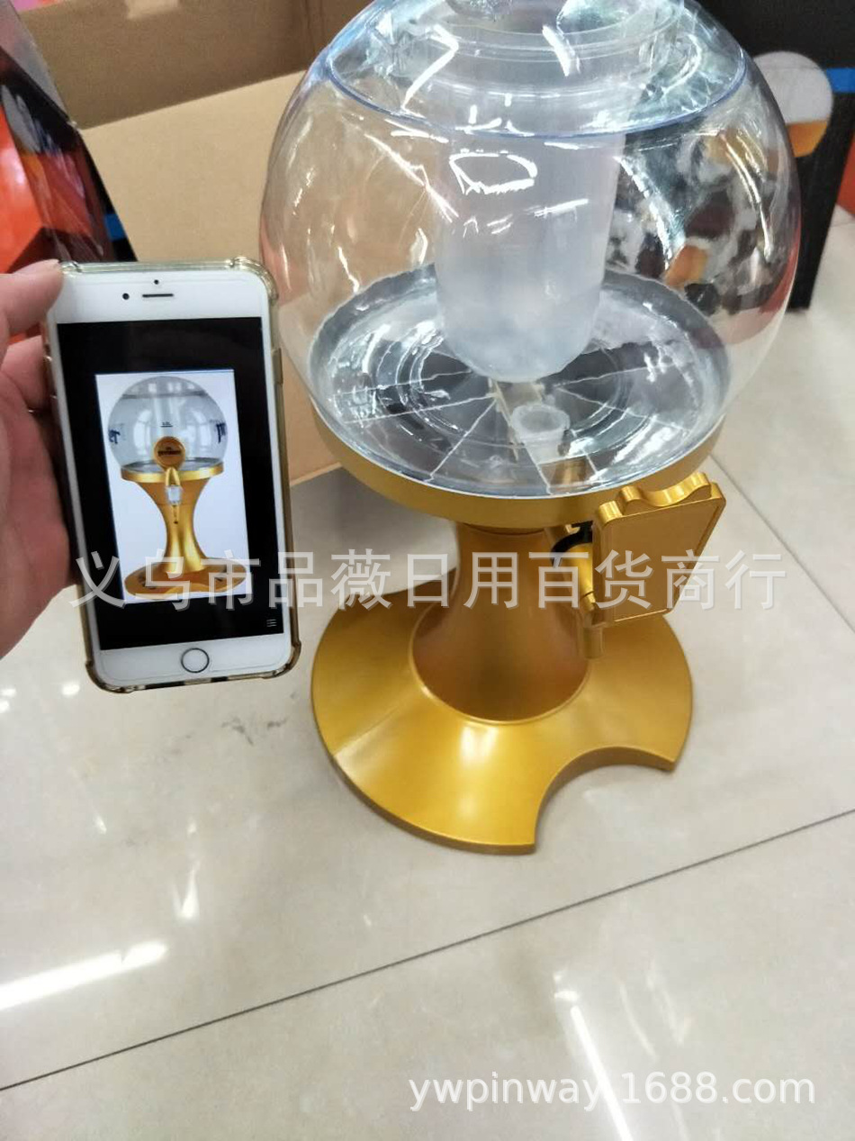 金色塗装アマゾン速売通3.5lは氷を入れることができます。