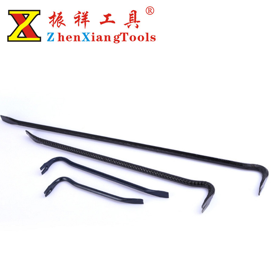羊角起钉器六棱撬棍批发叉型铁路维修消防用撬杠工具加粗起