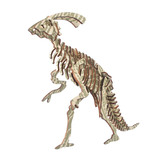 Трехмерный деревянный конструктор, деревянная реалистичная головоломка, динозавр, фигурка, DIY, в 3d формате