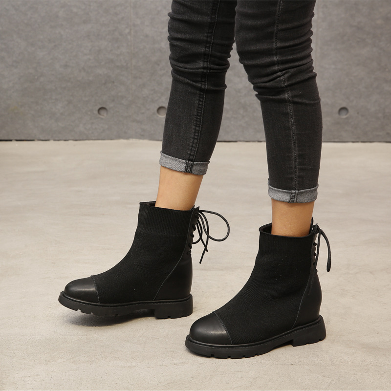 Bottes femme en Tricot - Ref 3355533 Image 1