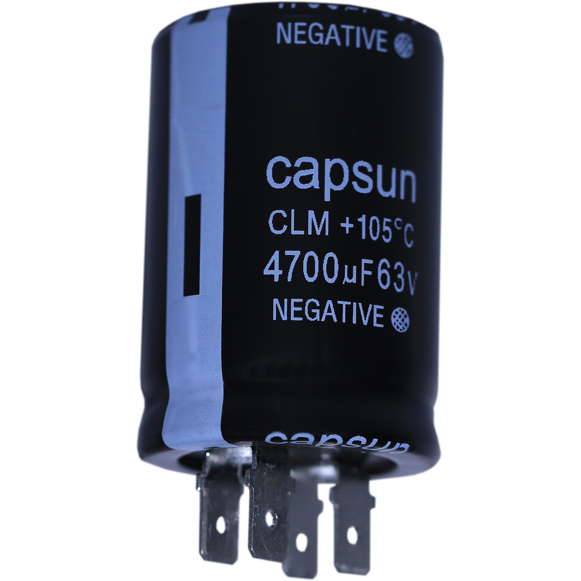 四焊片铝电解电容器63V4700UF摩托车打火用电容器, 点火电容器