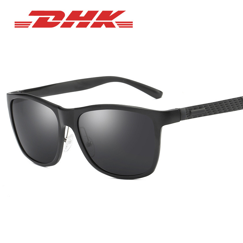 New sunglasses fashion Men's aluminum magnesium polarized sunglasses full frame personality sports sunglasses factory direct 8587