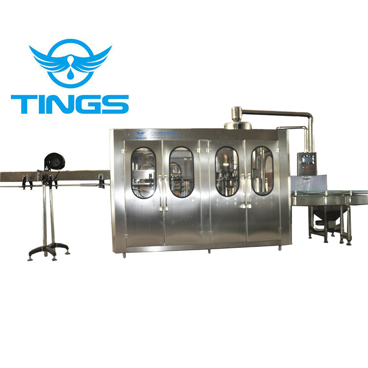 瓶装矿泉水纯净水灌装机全自动三合一旋转式PLC控制常压灌装机