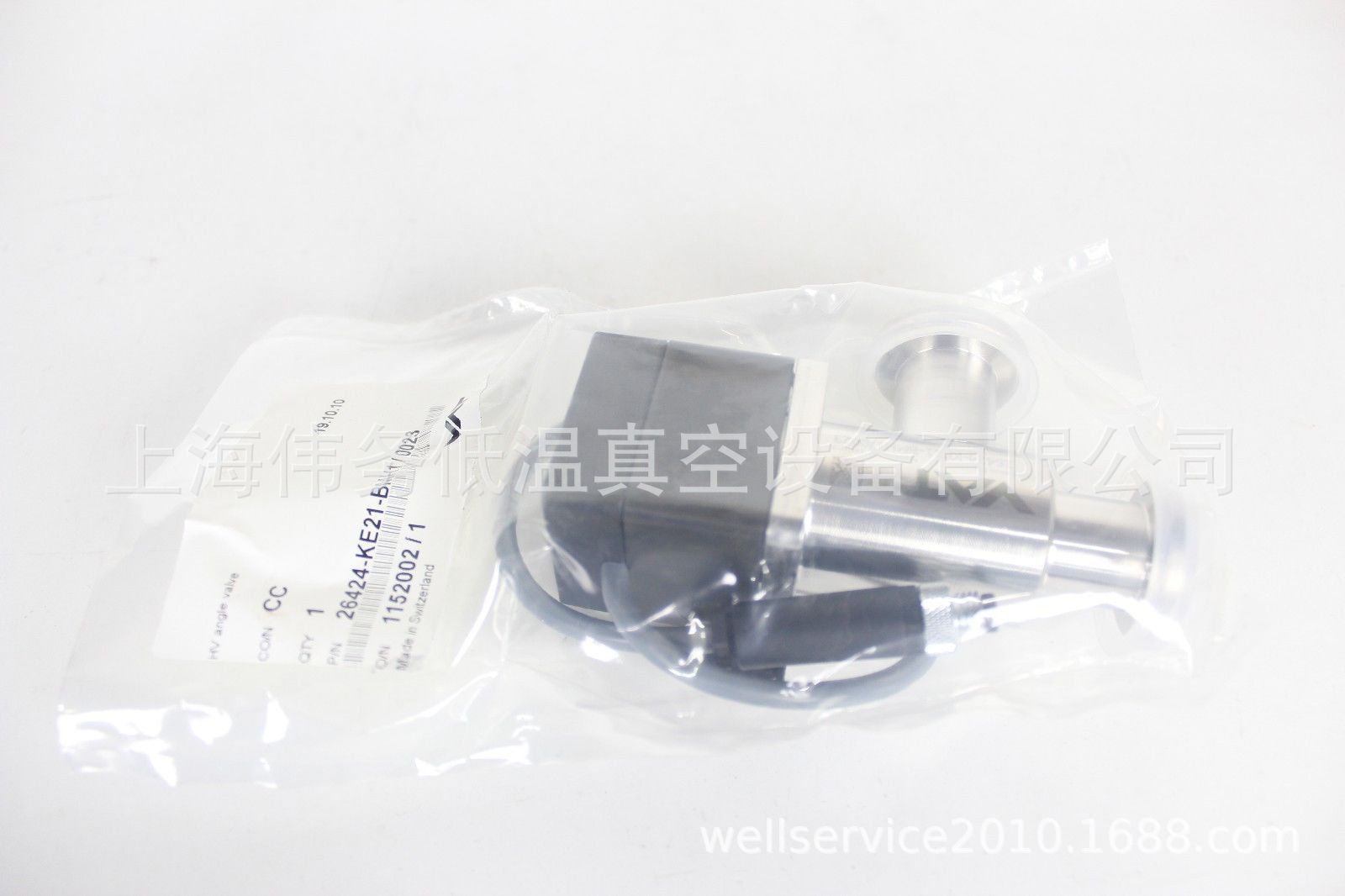 VAT 26424-KE121-BMH  0023 High Vacuum Angle Valve
