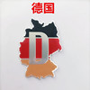 Metal sticker, modified transport, decorations, wholesale, aluminum alloy