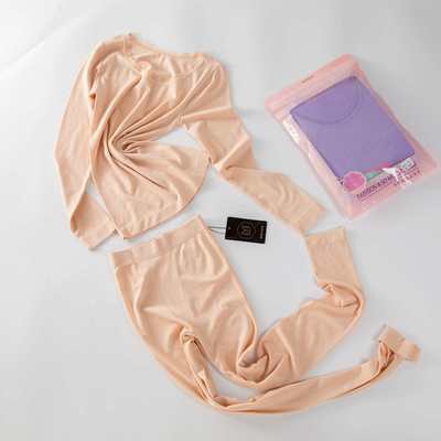 2019 New underwear lady keep warm fashion Self cultivation Solid Primer T-shirts Cotton Vertical stripe Body suit