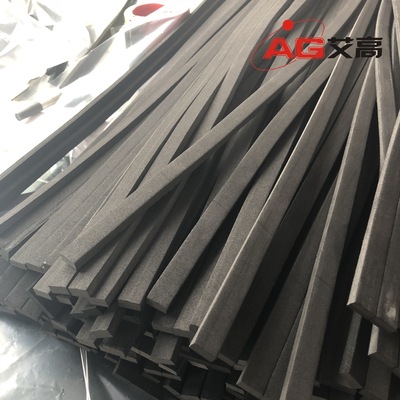 factory Supplying sponge Rubber Rubber strip seal up dustproof Backing EVA strip Chassis cabinet Sealing strip