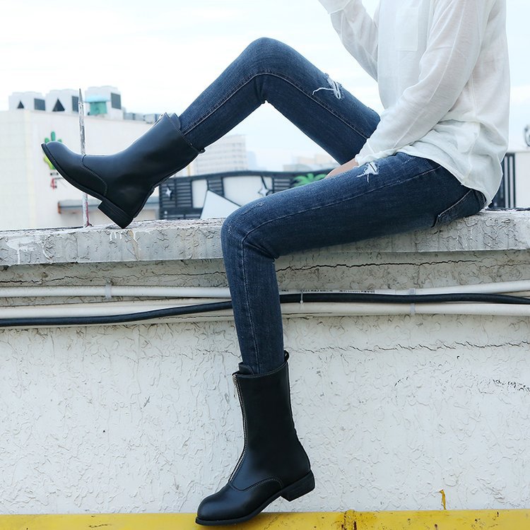 Bottes femme en PU artificiel - Ref 3355820 Image 37