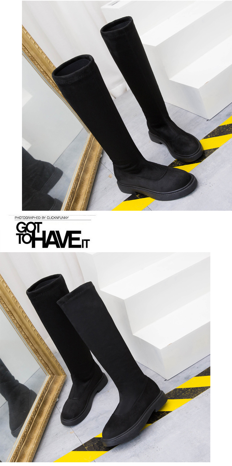 Bottes femme en Daim - Ref 3355003 Image 18